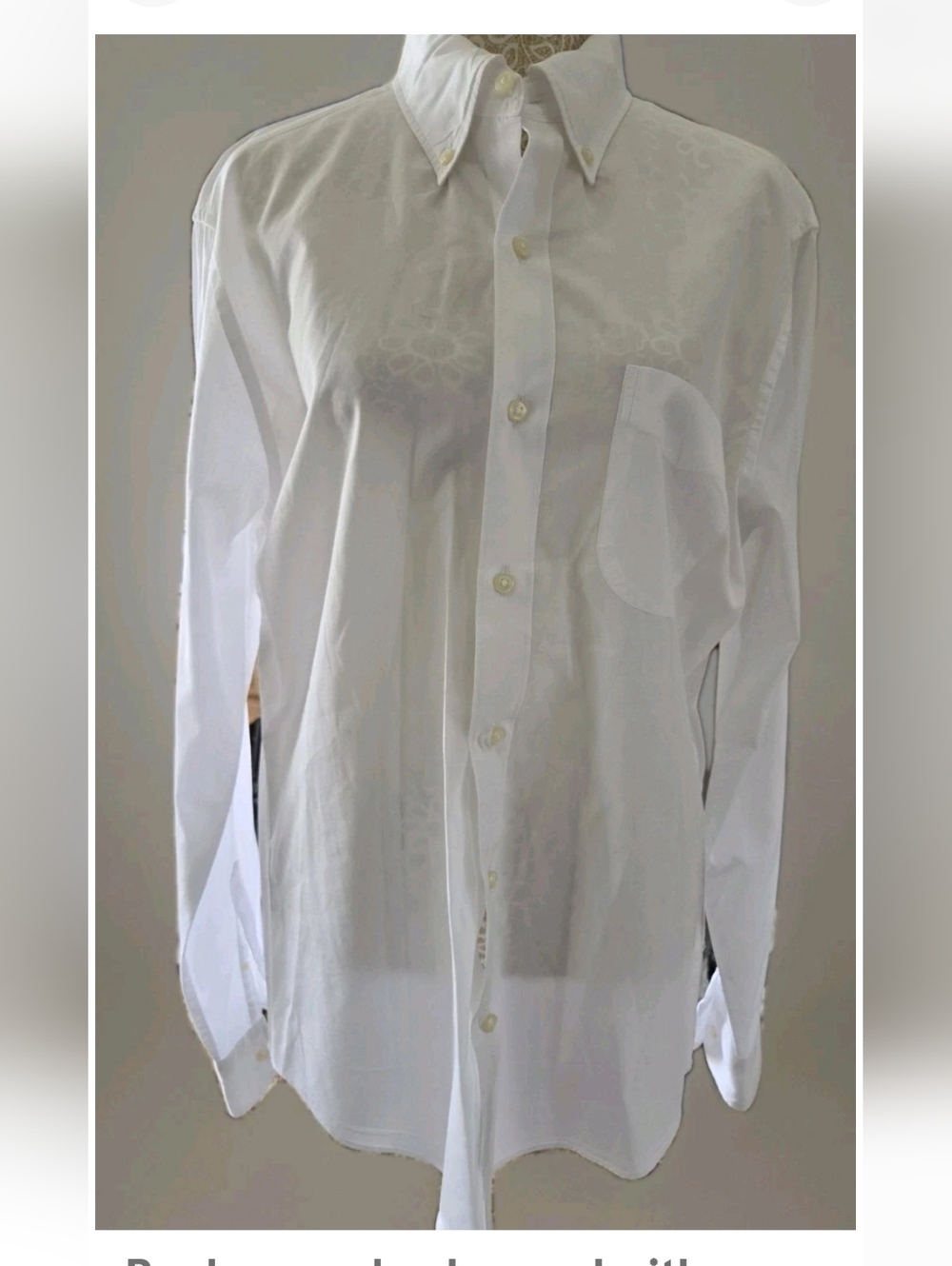 J Crew White Secret Wash Slim Fit Woman's Button-Down Shirt Size M